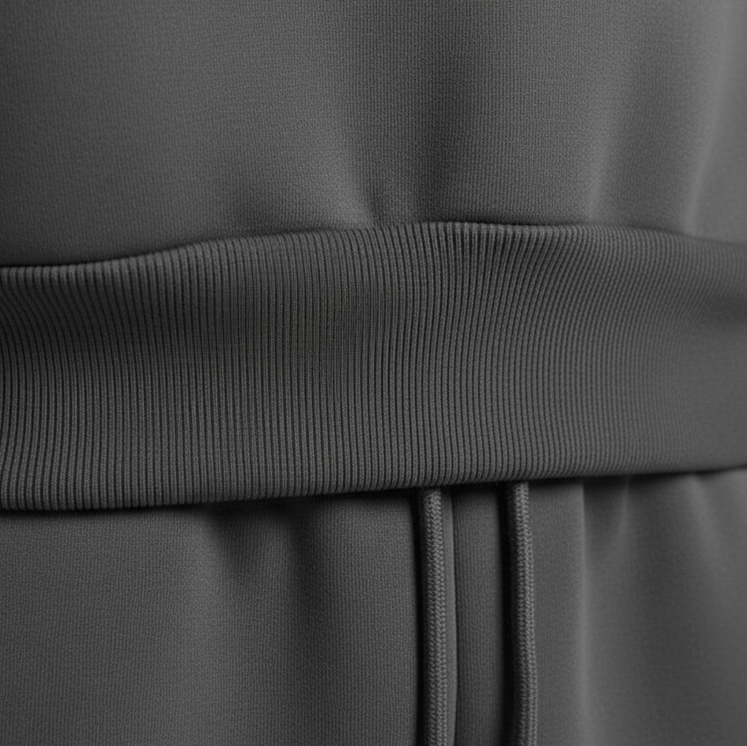 Fleece Hooded Drawstring Tracksuit