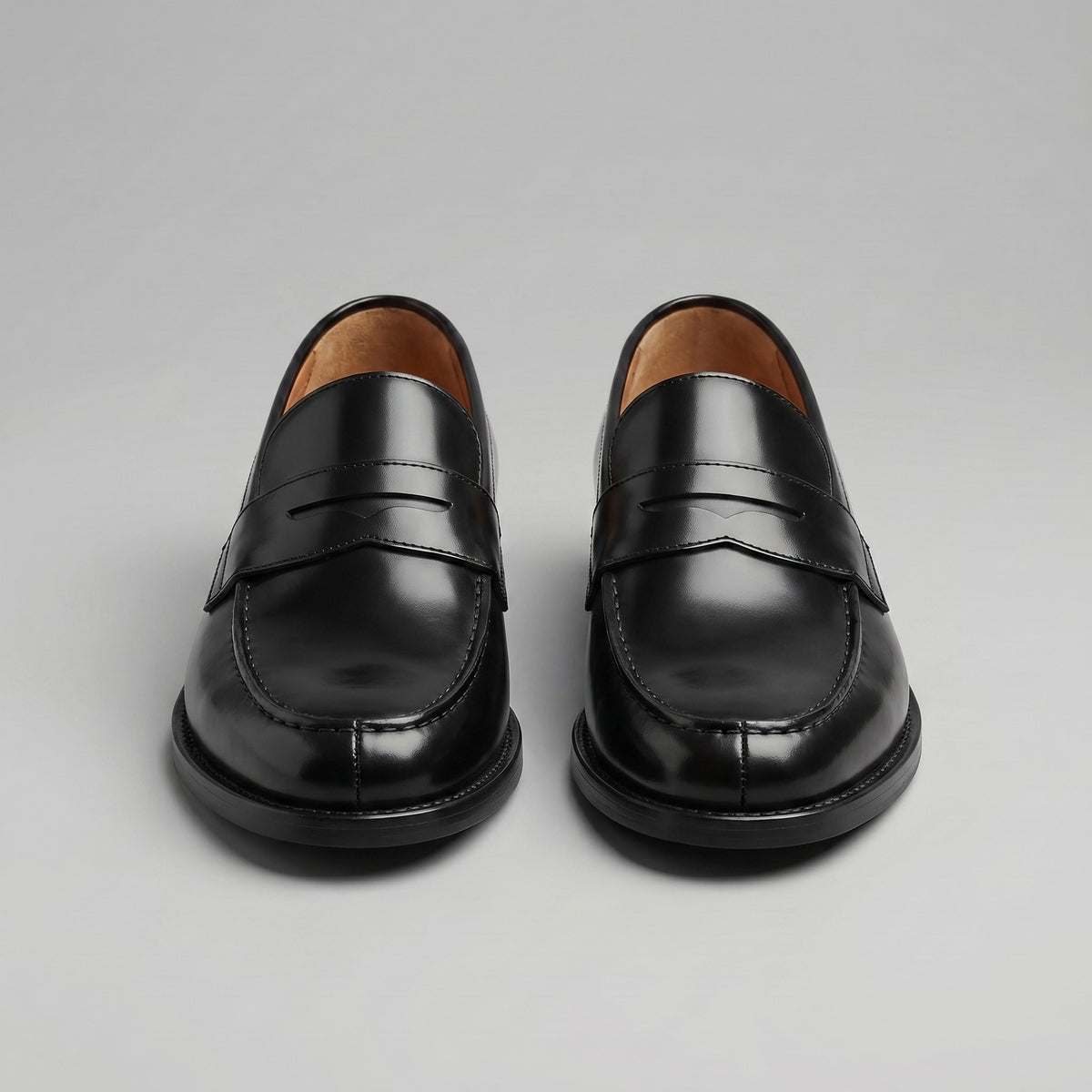 Leather Penny Loafers