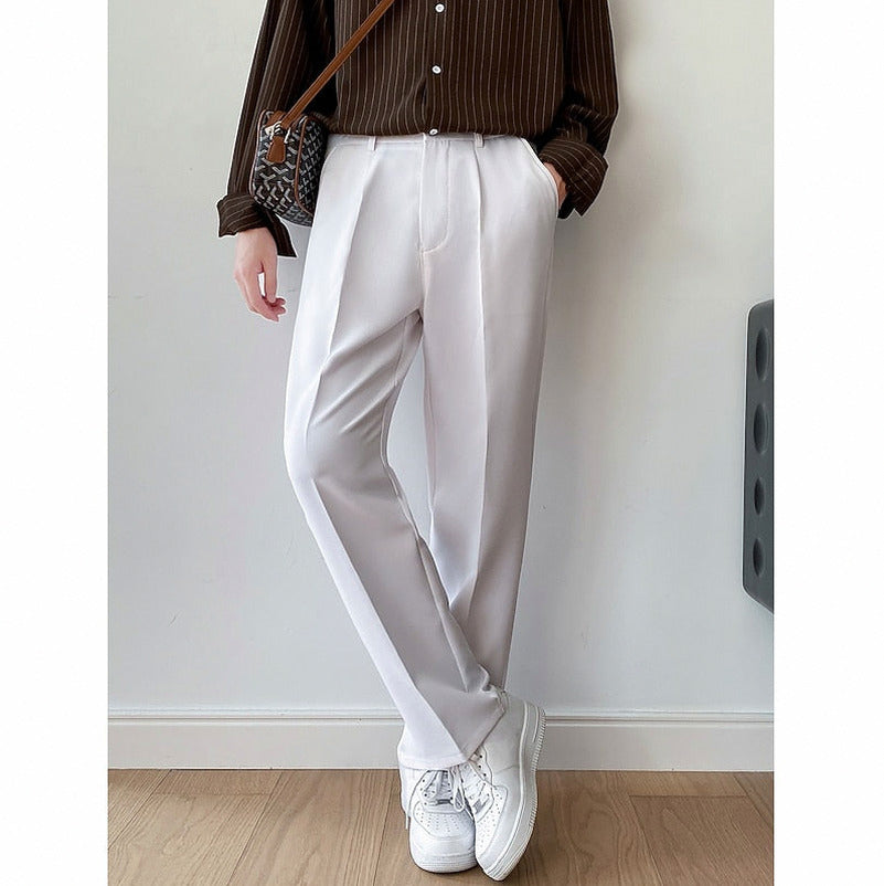 Wide Leg Pleated Dress Pants