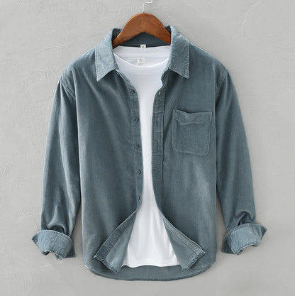 Corduroy Regular Fit Button Down Shirt