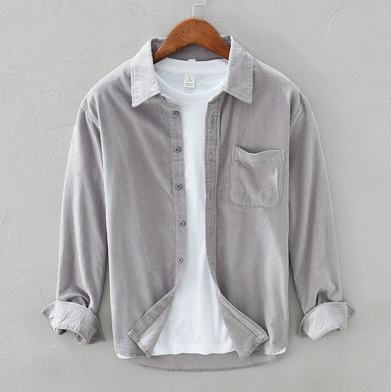 Corduroy Regular Fit Button Down Shirt