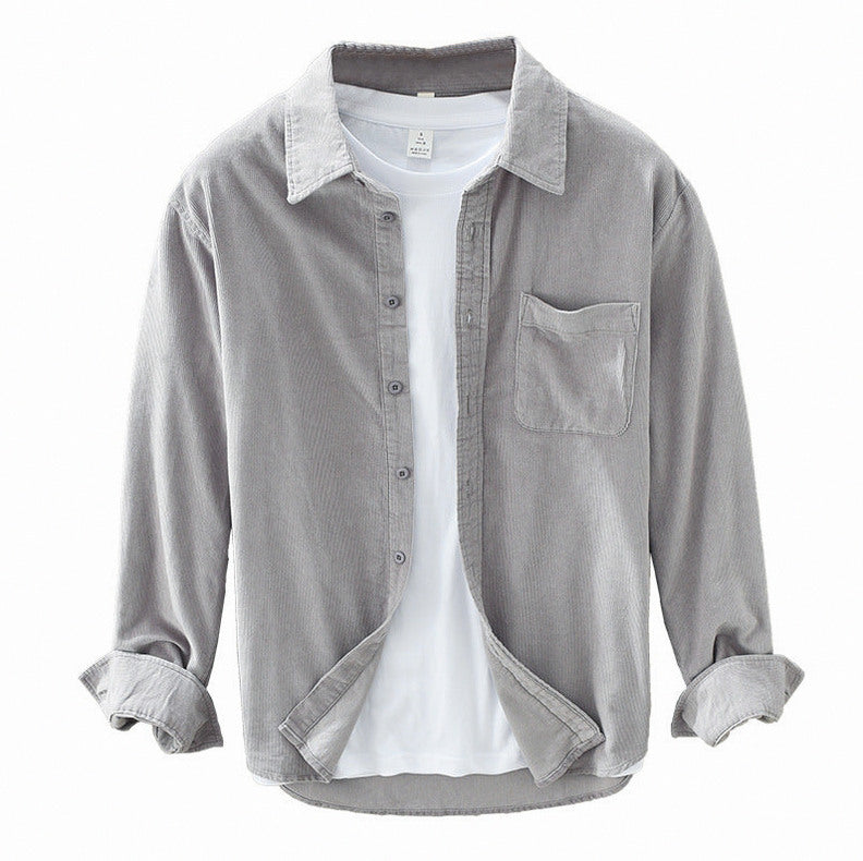 Corduroy Regular Fit Button Down Shirt