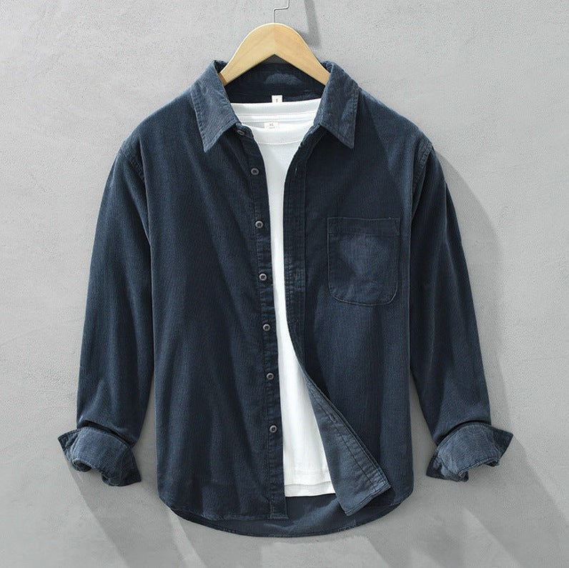 Corduroy Regular Fit Button Down Shirt