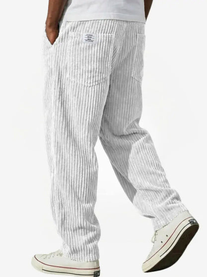 Corduroy Relaxed Straight Leg Pants