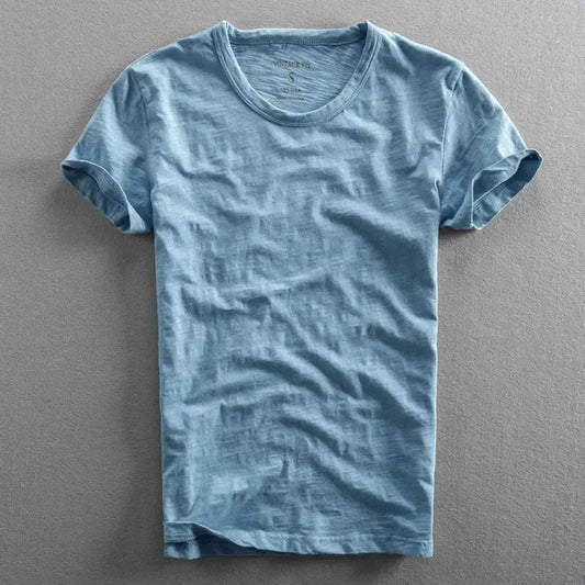 Crew Neck Short Sleeve T Shirt