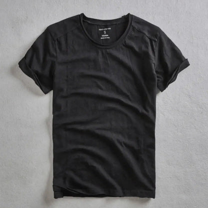 Crew Neck Short Sleeve T Shirt