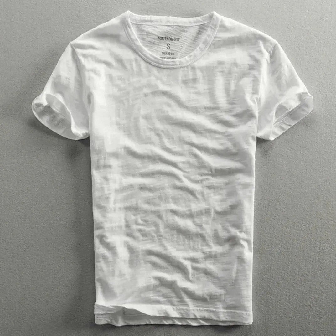 Crew Neck Short Sleeve T Shirt