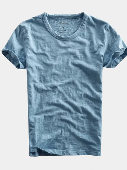 Crew Neck Short Sleeve T Shirt