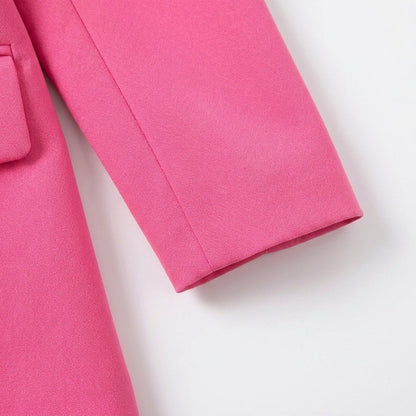 Fitted Long Sleeve Pants Matching Set