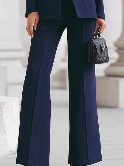 Fitted Long Sleeve Two Piece Set