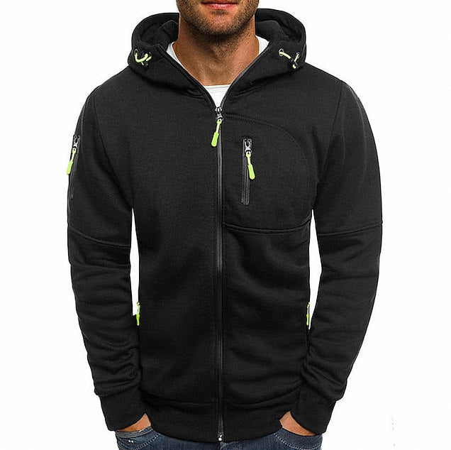 Full Zip Hooded Sweatshirt