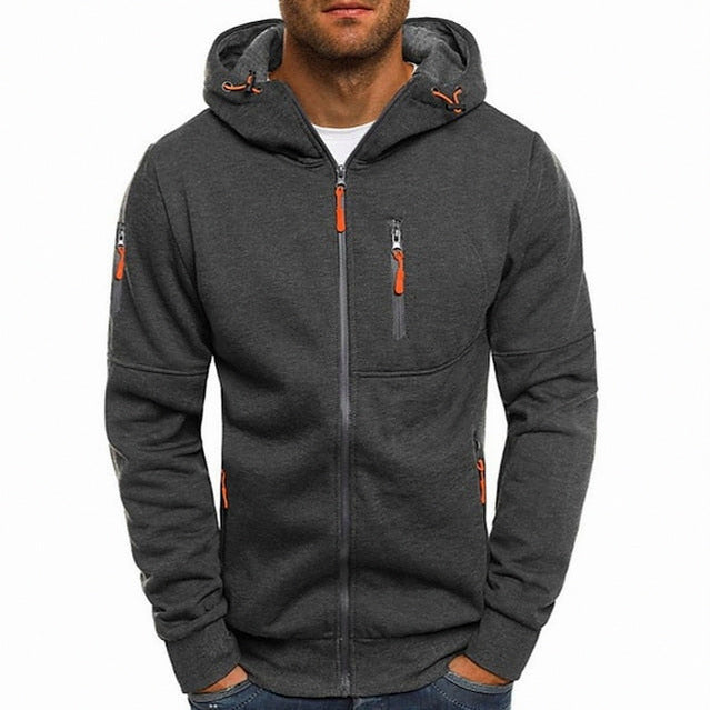 Full Zip Hooded Sweatshirt
