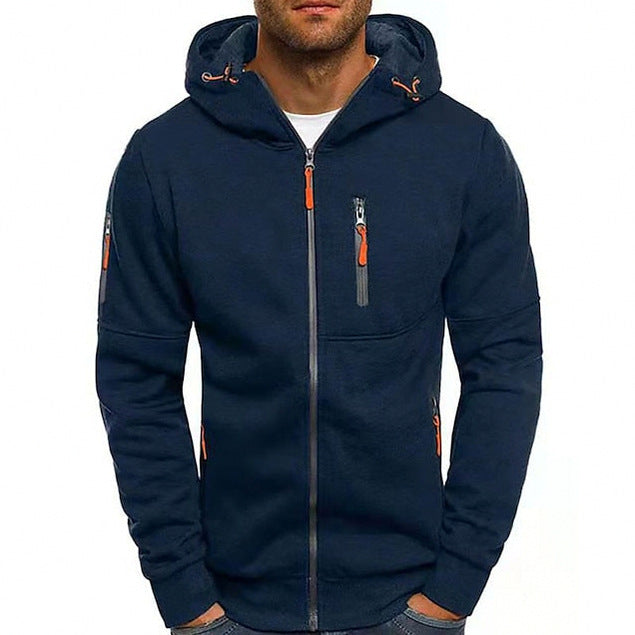 Full Zip Hooded Sweatshirt