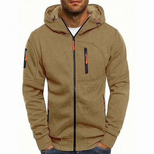 Full Zip Hooded Sweatshirt