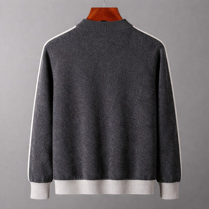 Full Zip Knit Bomber Jacket