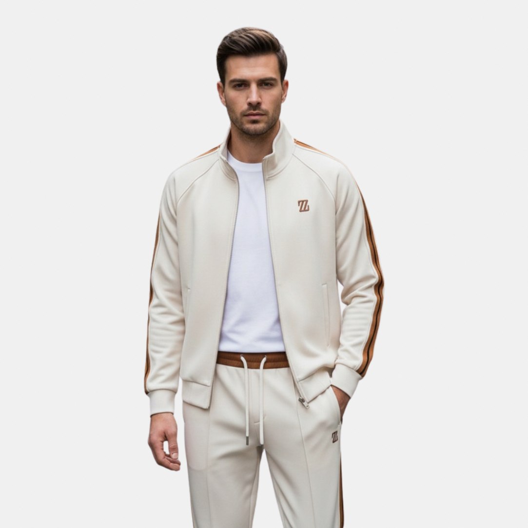Full Zip Stand Collar Tracksuit