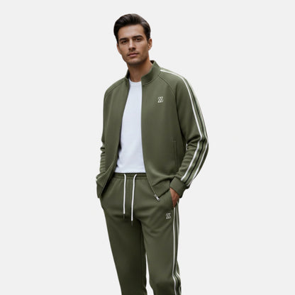 Full Zip Stand Collar Tracksuit
