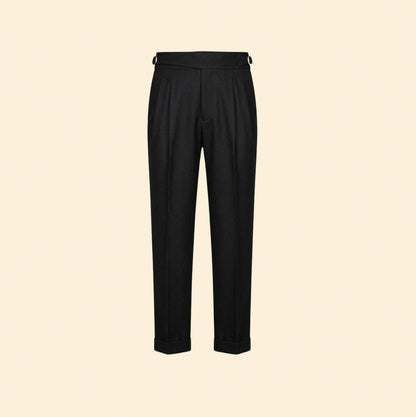 High Waist Pleated Dress Pants