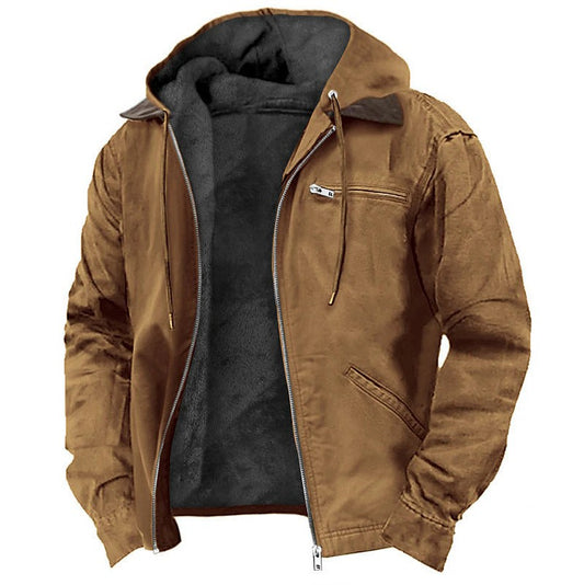 Hooded Full Zip Fleece Jacket