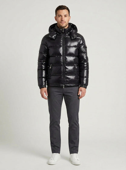 Hooded Quilted Puffer Jacket
