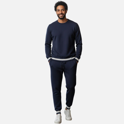 Knit Crew Neck Tracksuit