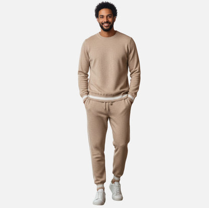 Knit Crew Neck Tracksuit
