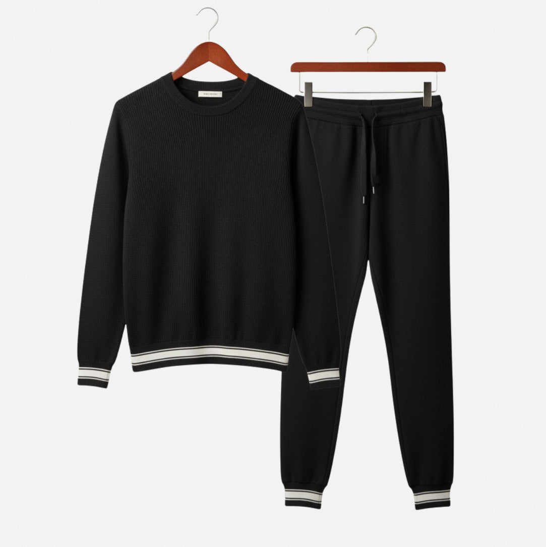 Knit Crew Neck Tracksuit