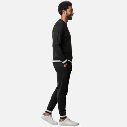 Knit Crew Neck Tracksuit