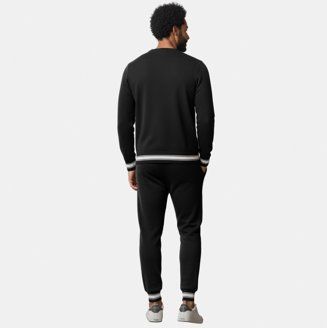 Knit Crew Neck Tracksuit