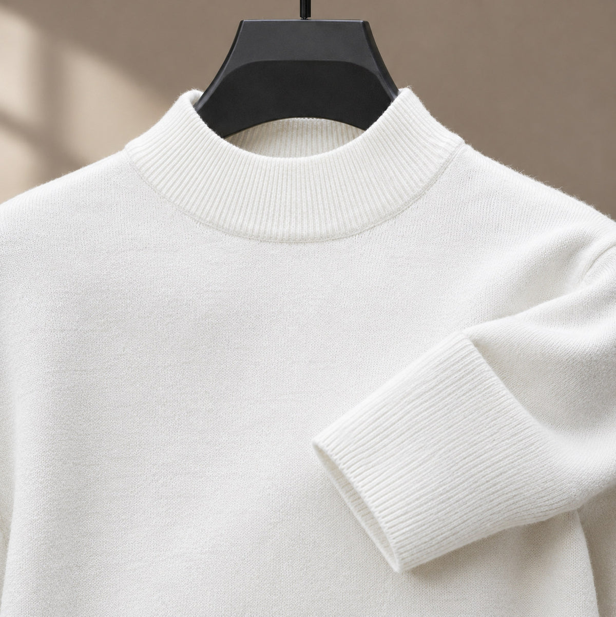 Knit Mock Neck Sweater