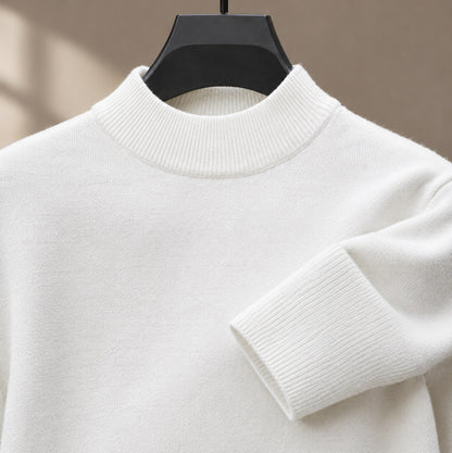 Knit Mock Neck Sweater