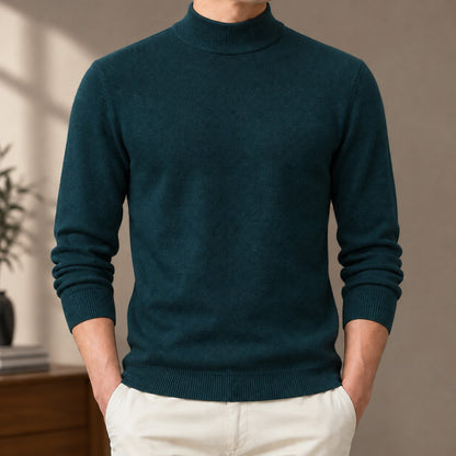 Knit Mock Neck Sweater