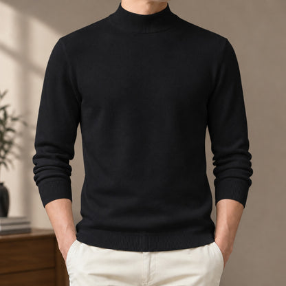 Knit Mock Neck Sweater