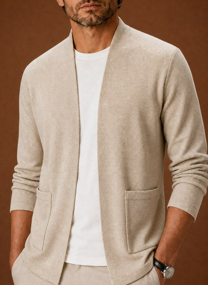 Knit Open Front Cardigan