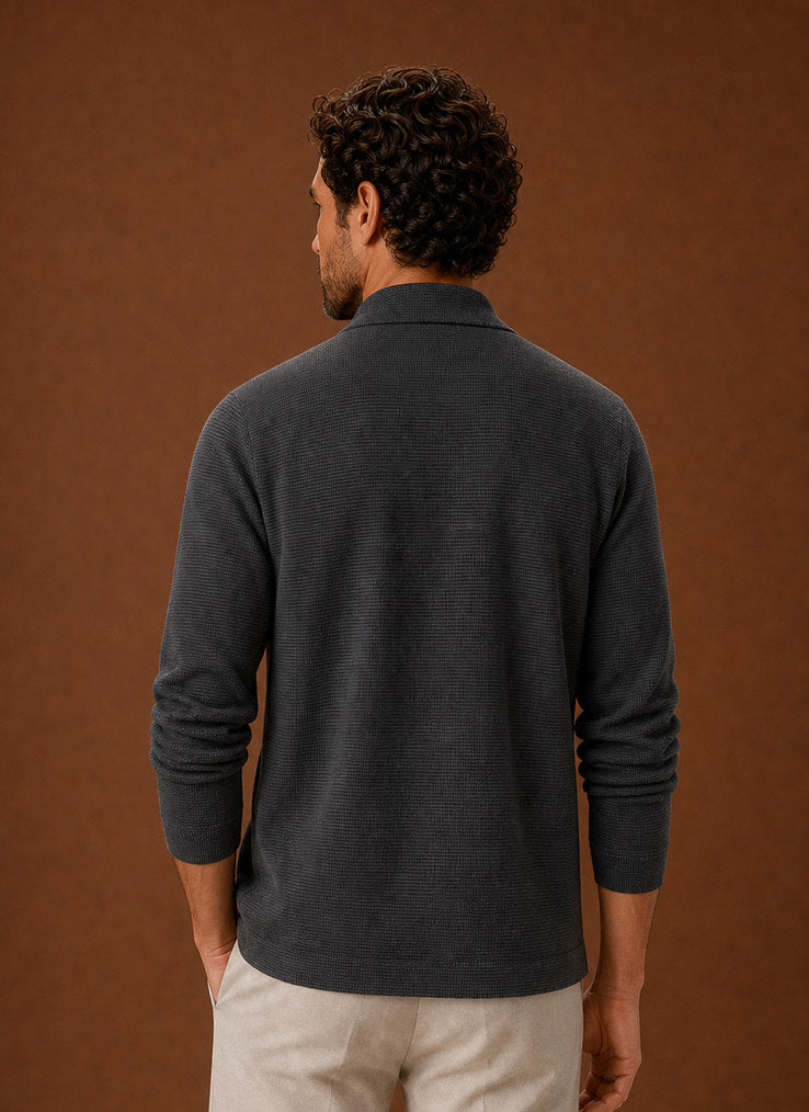 Knit Open Front Cardigan