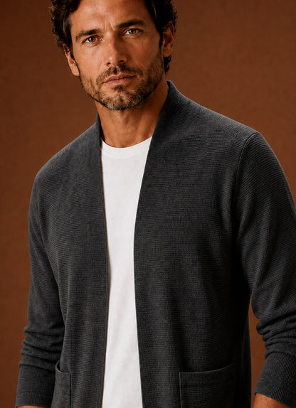 Knit Open Front Cardigan