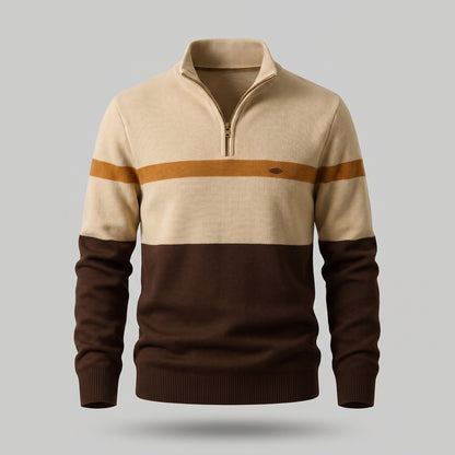 Knit Quarter Zip Sweater