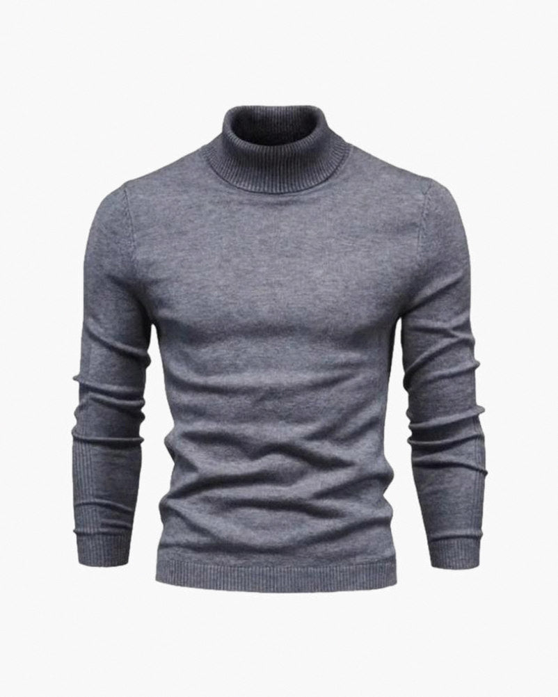 Knit Regular Fit Turtleneck Sweater