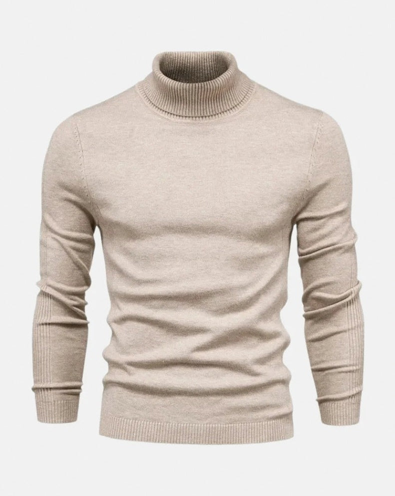 Knit Slim Fit Turtleneck Sweater