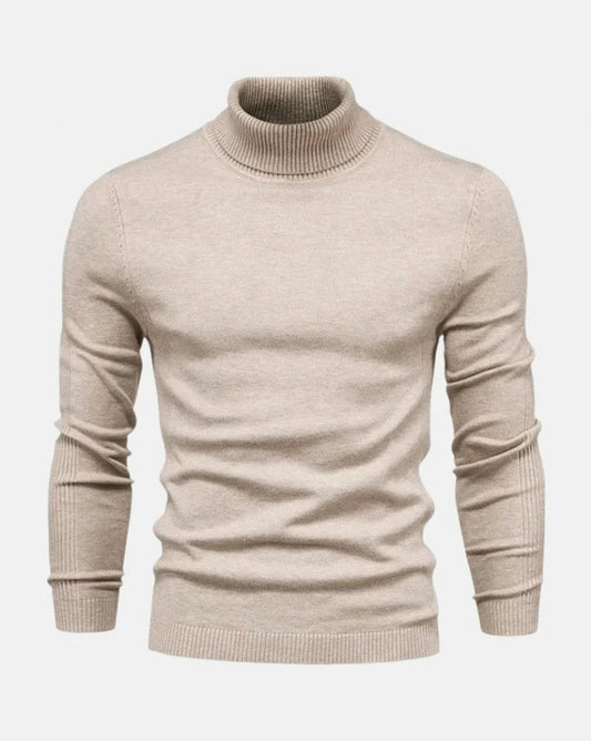 Knit Slim Fit Turtleneck Sweater