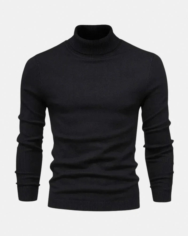 Knit Slim Fit Turtleneck Sweater