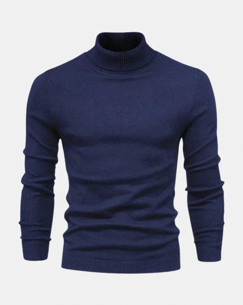 Knit Slim Fit Turtleneck Sweater