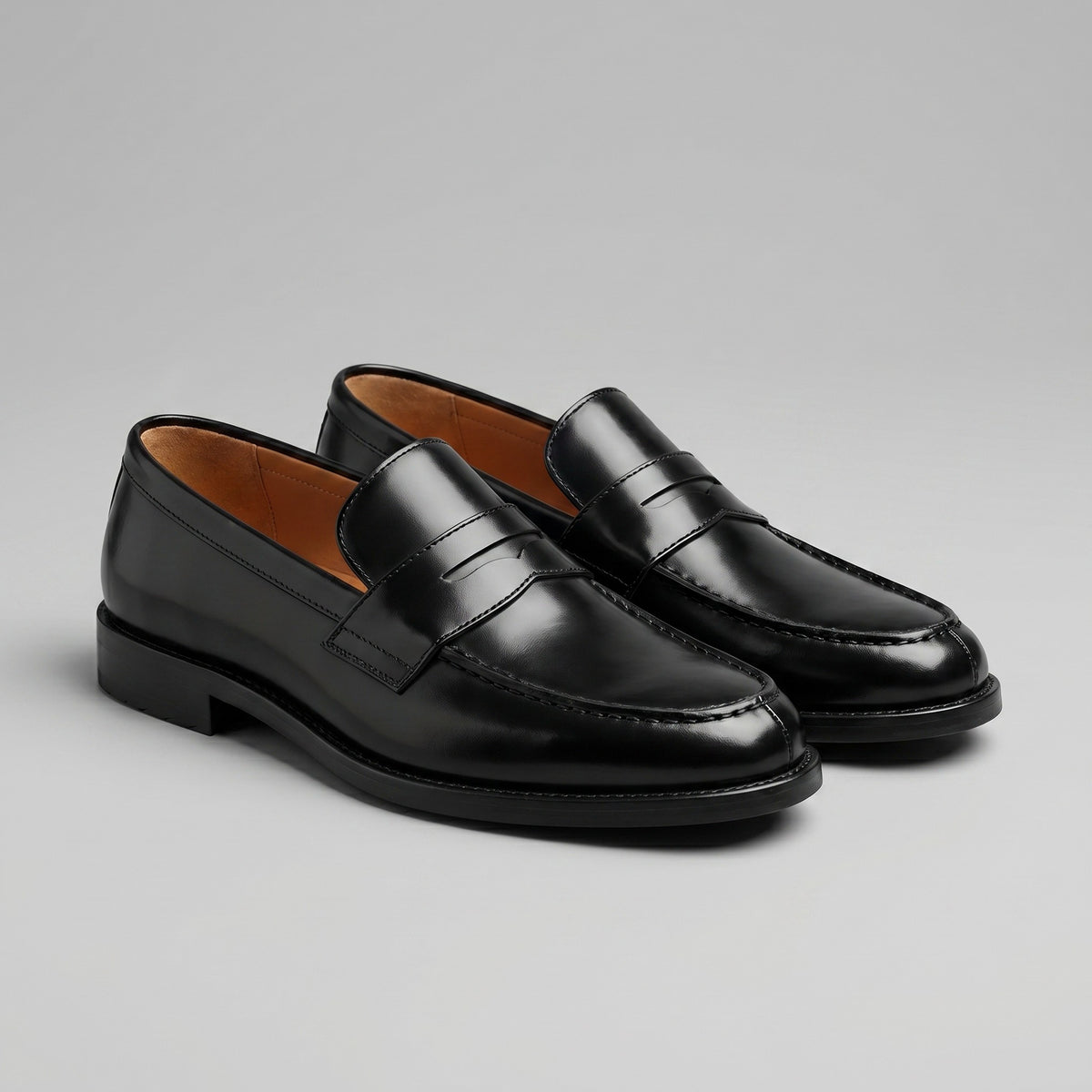 Leather Penny Loafers