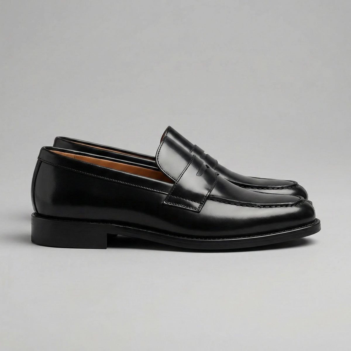 Leather Penny Loafers