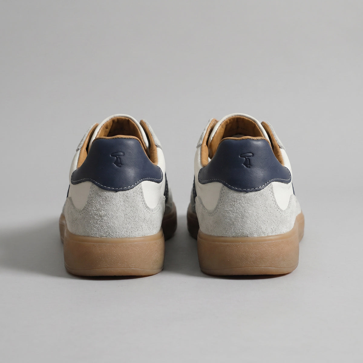 Leather Suede Low Top Sneakers