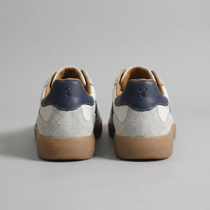 Leather Suede Low Top Sneakers