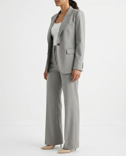 Long Sleeve Blazer and Pants Matching Set