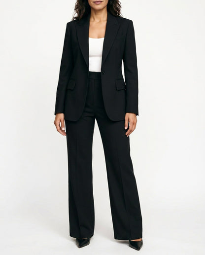 Long Sleeve Blazer and Pants Matching Set