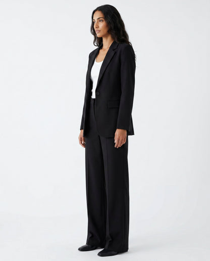 Long Sleeve Blazer and Pants Matching Set