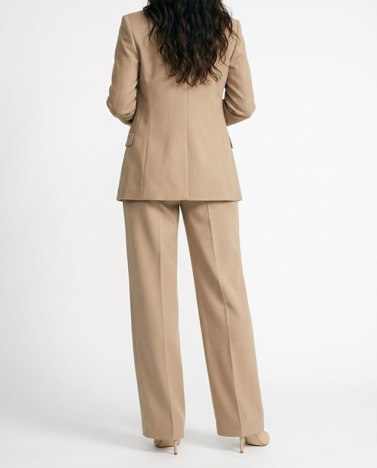 Long Sleeve Blazer and Pants Matching Set